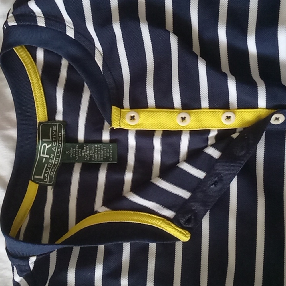 Lauren Ralph Lauren Striped Henley Shirt